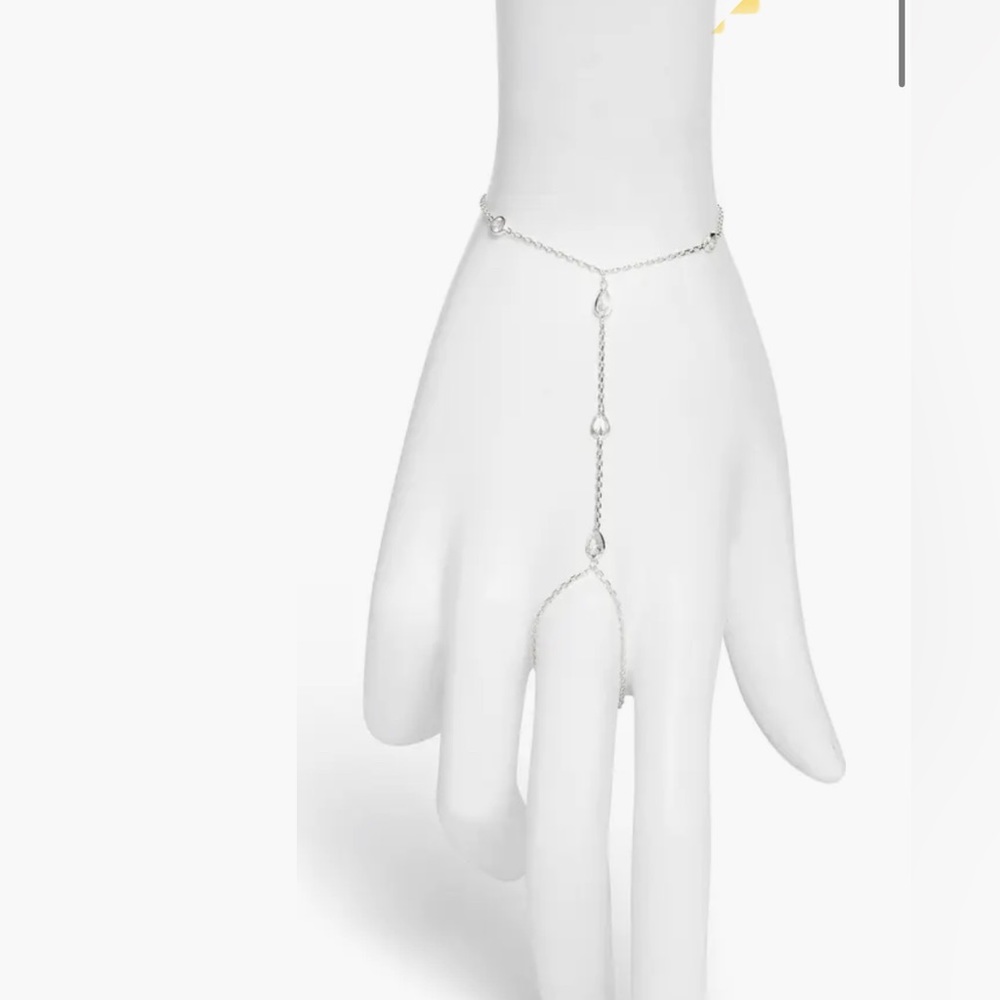 SHYMI Cubic Zirconia Station Hand Chain
